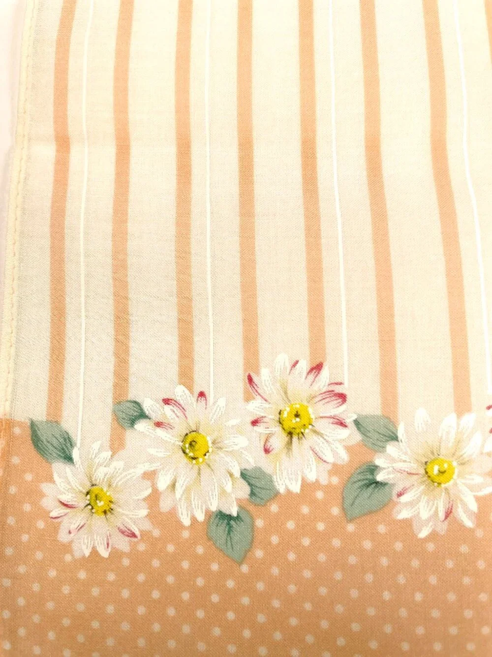 NWT 49 AV Junko Shimada Cotton Daisy Scarf